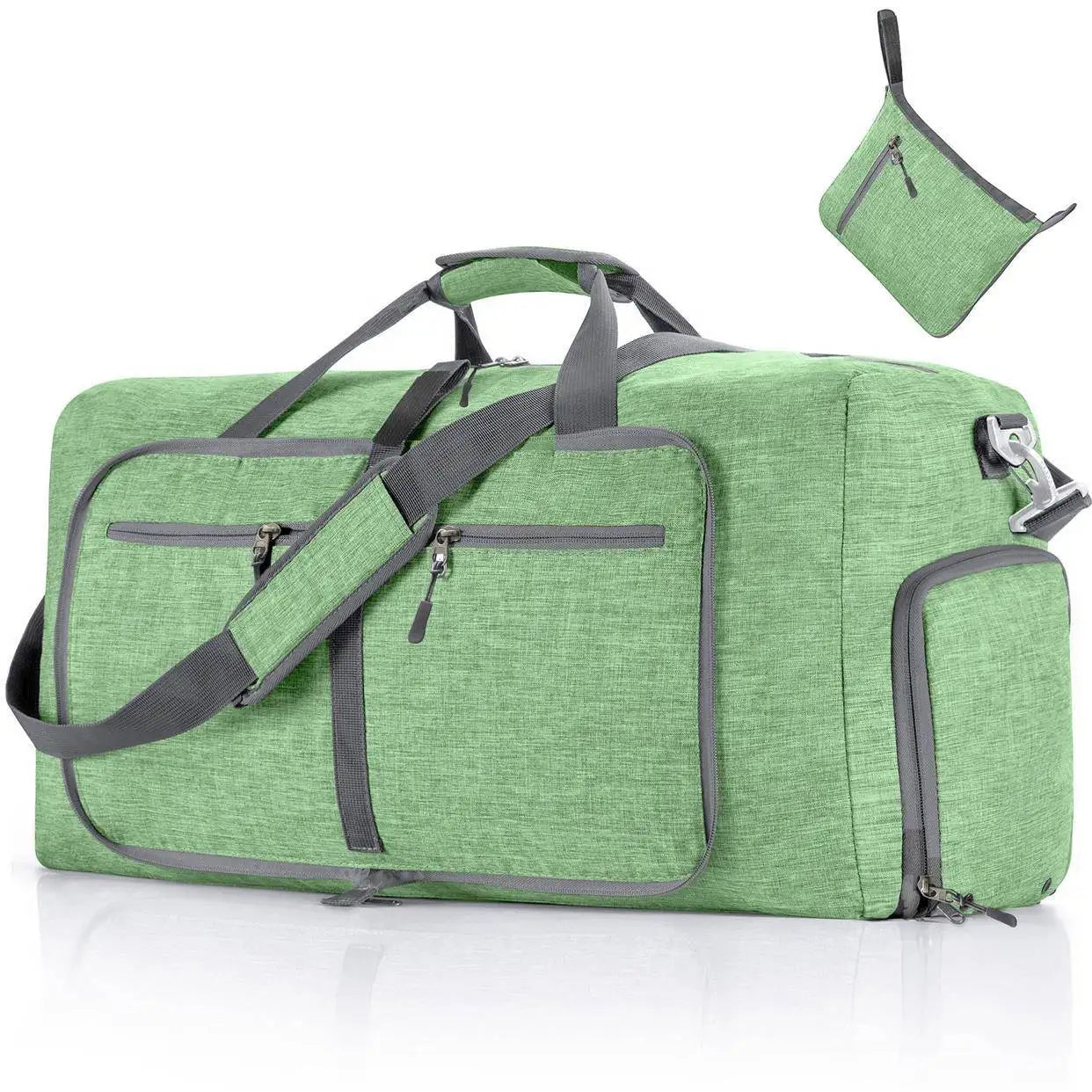 Large Capaci Handheld Travel Bag Sports Bag Fitn Lage Bag Durable ABS PC Material with Rod Casual Pure Color Pattern