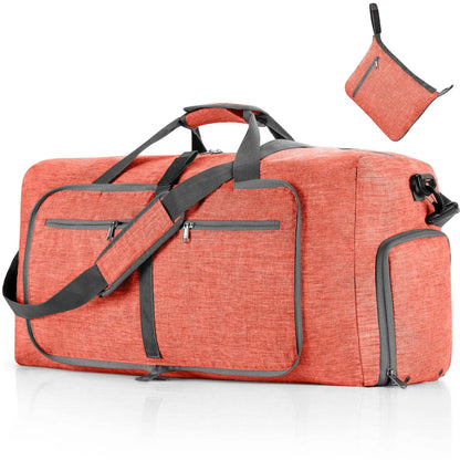 Large Capaci Handheld Travel Bag Sports Bag Fitn Lage Bag Durable ABS PC Material with Rod Casual Pure Color Pattern