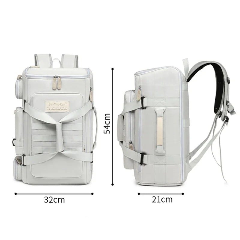 Large Capacity Gym Bag Travel Backpack Wet Dry Separation Shoulder Bags Outdoor Sports Backpacks Yoga Fitness Training Bags Pack