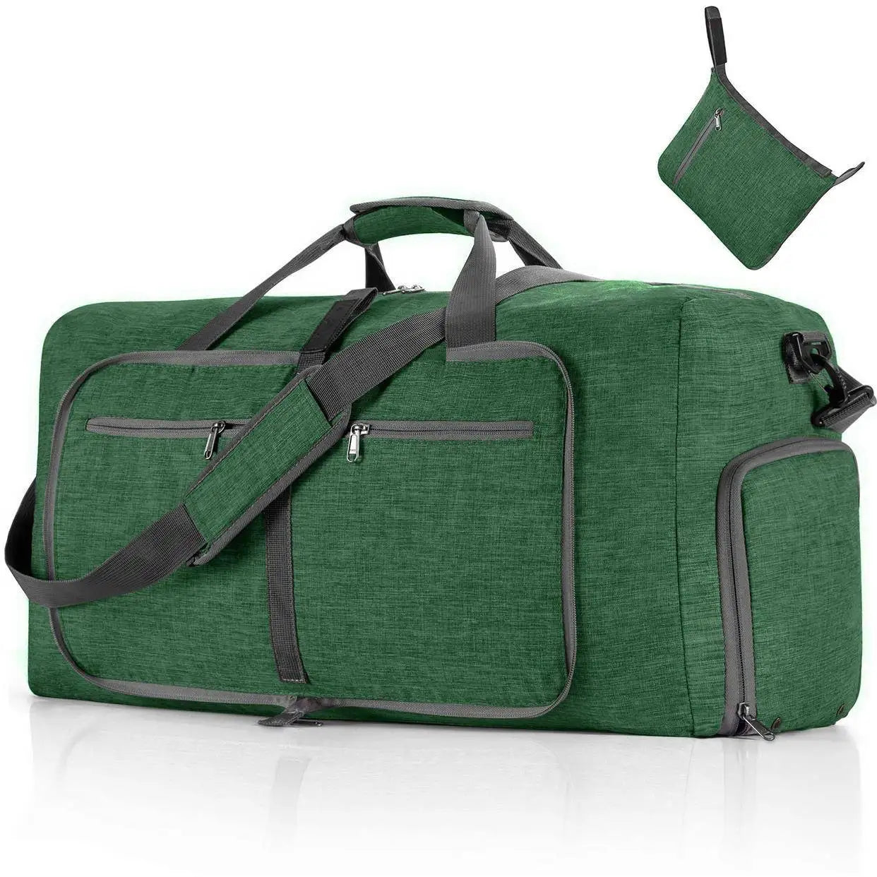 Large Capaci Handheld Travel Bag Sports Bag Fitn Lage Bag Durable ABS PC Material with Rod Casual Pure Color Pattern