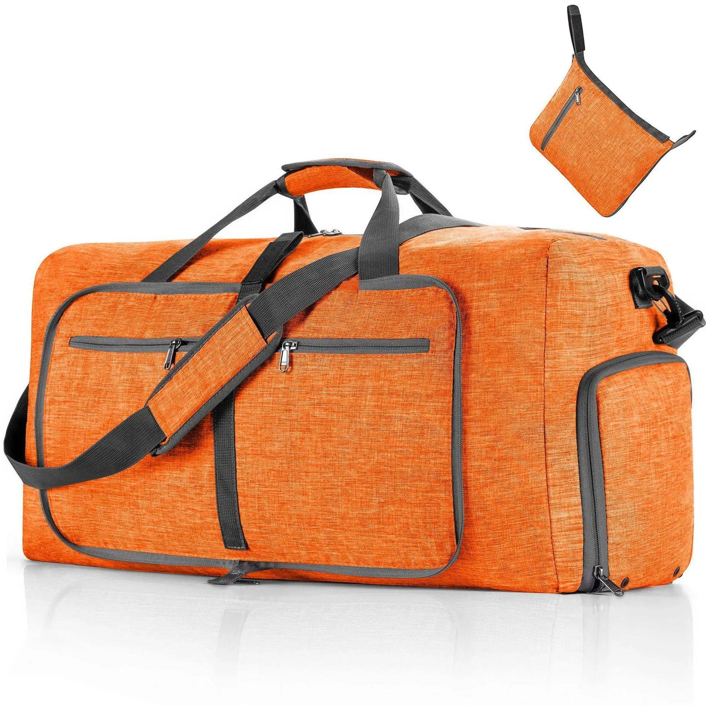 Large Capaci Handheld Travel Bag Sports Bag Fitn Lage Bag Durable ABS PC Material with Rod Casual Pure Color Pattern