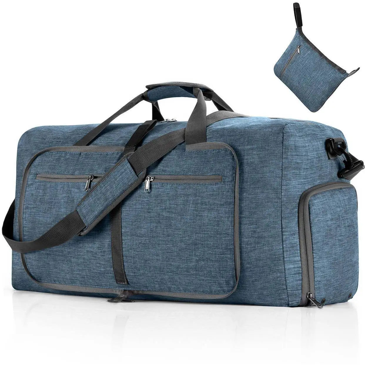 Large Capaci Handheld Travel Bag Sports Bag Fitn Lage Bag Durable ABS PC Material with Rod Casual Pure Color Pattern